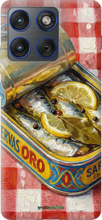 Силиконовый чехол Vintage Sardine Tin Phone для Motorola EDGE 70 - 6772u-4219 изображение 