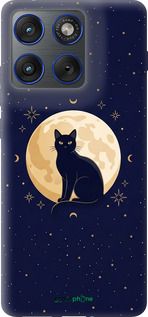 Силиконовый чехол Cute Cat Celestial/Witchy для Motorola EDGE 70 - 6787u-4219 изображение 
