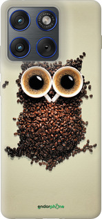 Силиконовый чехол Сова из кофе для Motorola EDGE 70 - 777u-4219 изображение 