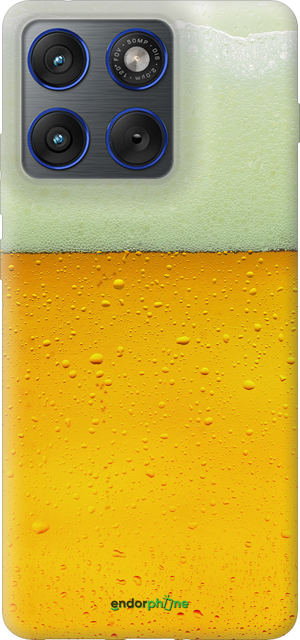 Силиконовый чехол Пиво для Motorola EDGE 70 - 1145u-4219 изображение 