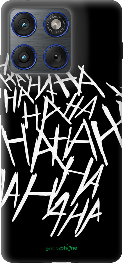 Силіконовий чехол joker hahaha для Motorola EDGE 70 - 4509u-4219 изображение 