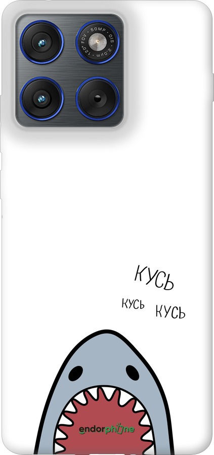 Силиконовый чехол Акула для Motorola EDGE 70 - 4870u-4219 изображение 