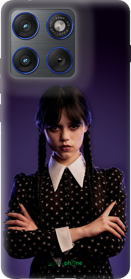 Силиконовый чехол Wednesday v3 для Motorola EDGE 70 - 5517u-4219 изображение 