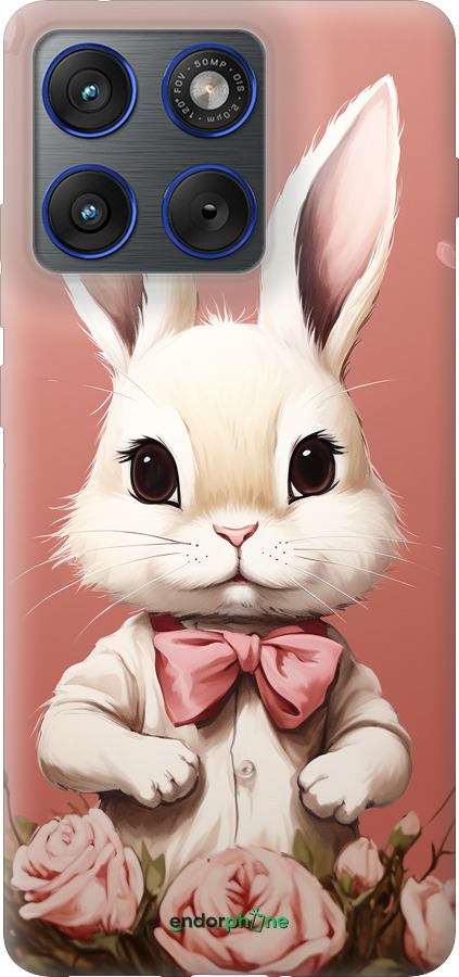 Силиконовый чехол Зайчик для Motorola EDGE 70 - 5669u-4219 изображение 