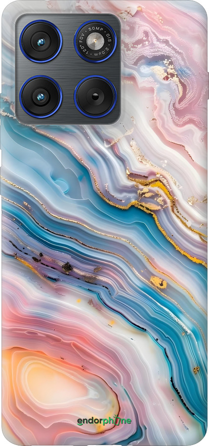 Силіконовий чехол Мрамор красивый для Motorola EDGE 70 - 6376u-4219 изображение 