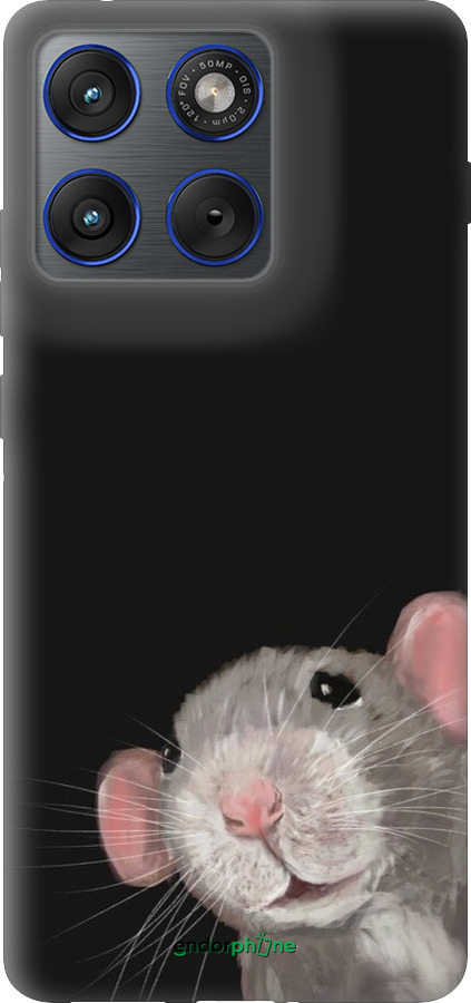 Силиконовый чехол The Peeking Rat для Motorola EDGE 70 - 6442u-4219 изображение 