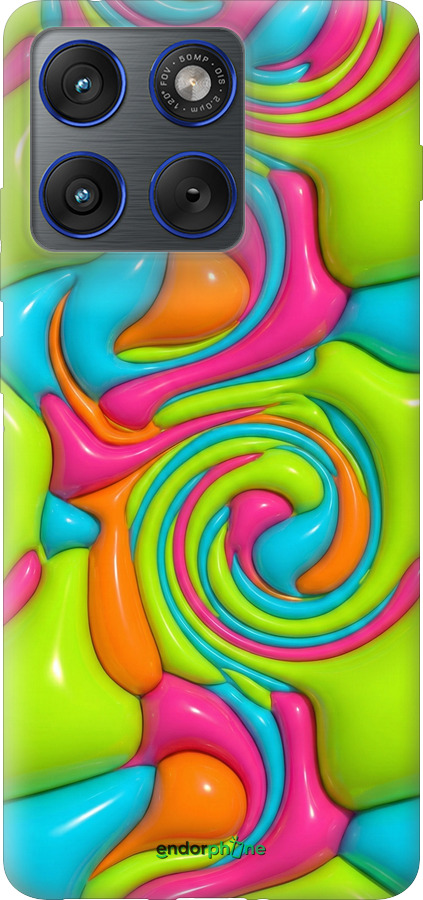 Силиконовый чехол Y2K Jelly Dream для Motorola EDGE 70 - 6780u-4219 изображение 