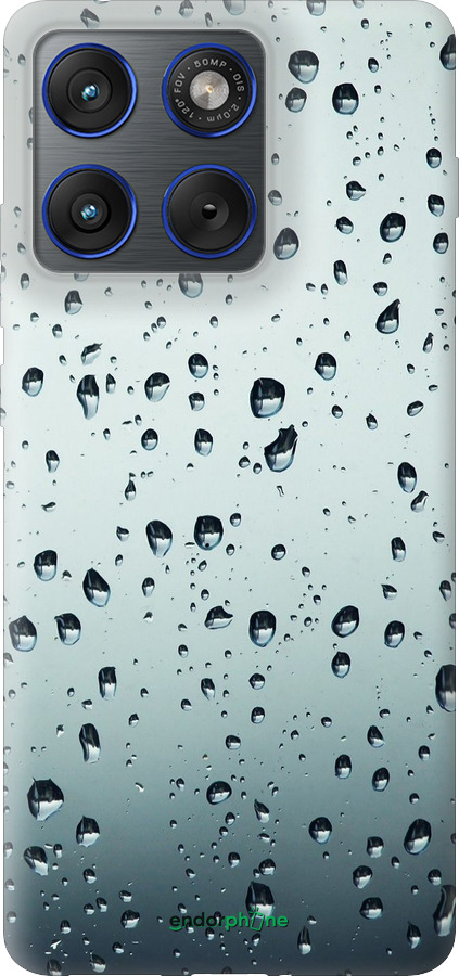Силиконовый чехол Стекло в каплях для Motorola EDGE 70 - 848u-4219 изображение 