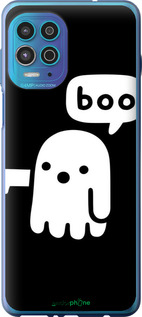 Силиконовый чехол Призрак Неодобрения для Motorola Edge S - 6431u-2860 изображение 