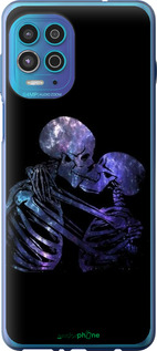Силиконовый чехол С изображением скелета для Motorola Edge S - 6537u-2860 изображение 