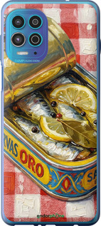 Силіконовий чехол Vintage Sardine Tin Phone для Motorola G100 - 6772u-2359 изображение 