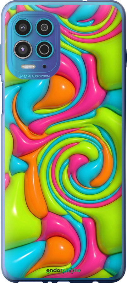 Силиконовый чехол Y2K Jelly Dream для Motorola G100 - 6780u-2359 изображение 