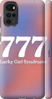 3D пластиковый матовый чехол 'Aesthetic Aura Gradient 777 Lucky Energy' для Motorola G22 изображение 13