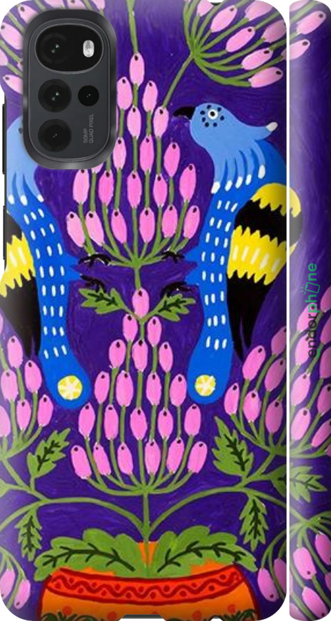 3D пластиковый матовый чехол Примаченко5 для Motorola G22 - 5913m-2681 изображение 