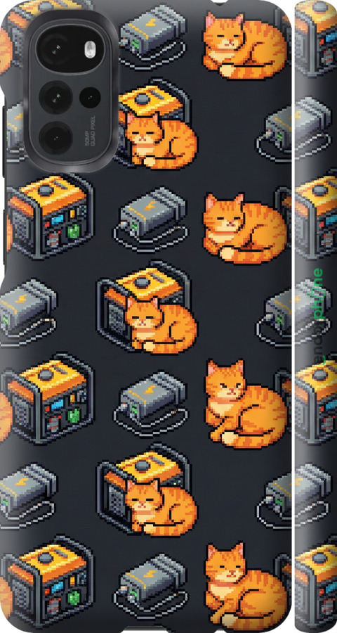 3D пластиковый матовый чехол Autonomous Zone для Motorola G22 - 6771m-2681 изображение 