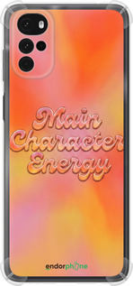 Силіконовий протиударний с посиленими кутами чехол Aura Gradient Main Character Energy Aesthetic Y2K для Motorola G22 - 6783sp-2681 изображение 
