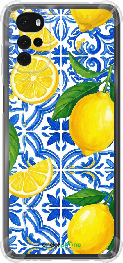 Силикон с усиленными углами чехол Grocery Girl Italian Summer для Motorola G22 - 6766sp-2681 изображение 