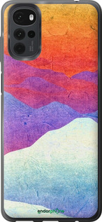 Силиконовый чехол Горный закат для Motorola G22 - 6479u-2681 изображение 