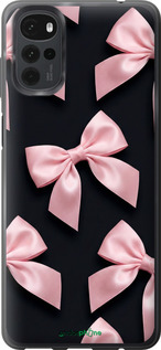 Силіконовий чехол Coquette Ribbons Dark Coquette для Motorola G22 - 6767u-2681 изображение 