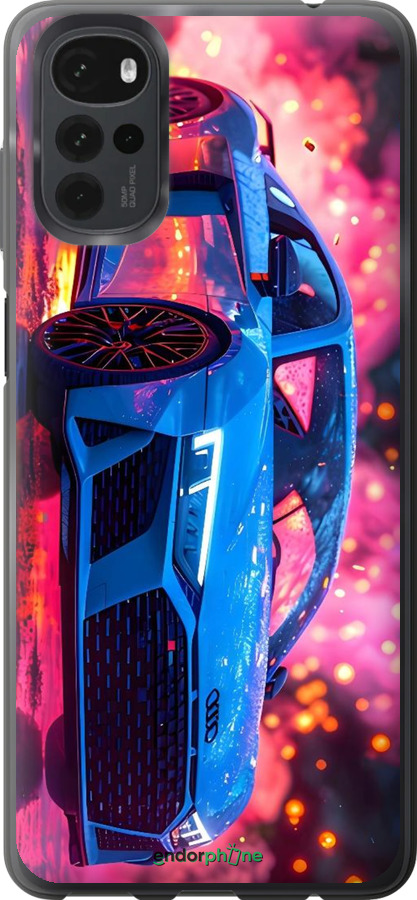 Силіконовий чехол Ауди для Motorola G22 - 6286u-2681 изображение 
