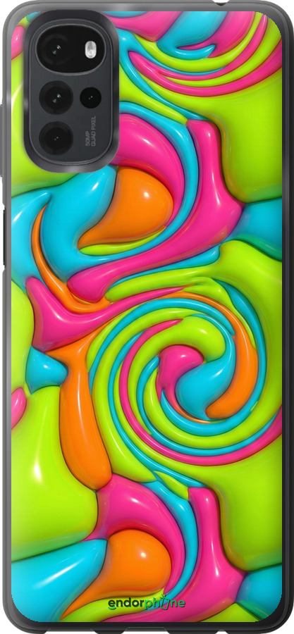 Силиконовый чехол Y2K Jelly Dream для Motorola G22 - 6780u-2681 изображение 