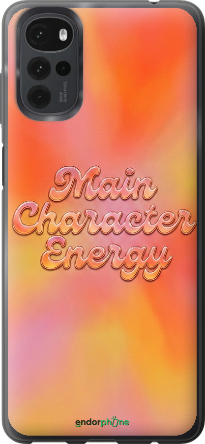 Силіконовий чехол Aura Gradient Main Character Energy Aesthetic Y2K для Motorola G22 - 6783u-2681 изображение 
