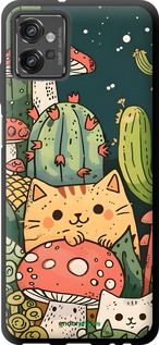 TPU чехол Коты грибы для Motorola G32 - 6321b-2845 изображение 