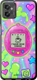 TPU чехол Y2K Aesthetic Retro Pet: Годуй мене кавою для Motorola G32 - 6784b-2845 изображение 
