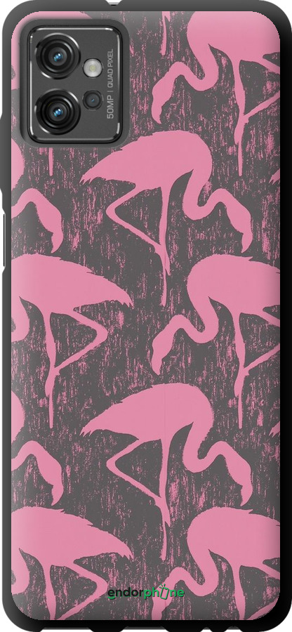 TPU чехол Vintage-Flamingos для Motorola G32 - 4171b-2845 изображение 