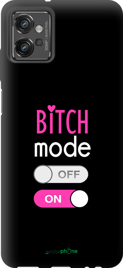 TPU чехол Bitch mode для Motorola G32 - 4548b-2845 изображение 