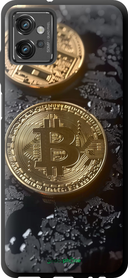 TPU чехол Вулканический Bitcoin для Motorola G32 - 6092b-2845 изображение 