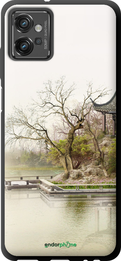 TPU чехол Японский пейзаж для Motorola G32 - 776b-2845 изображение 