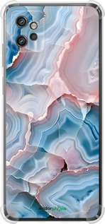 Силикон с усиленными углами чехол Мрамор для Motorola G32 - 6306sp-2845 изображение 