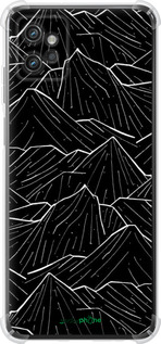 Силикон с усиленными углами чехол С изображением Темных гор для Motorola G32 - 6489sp-2845 изображение 