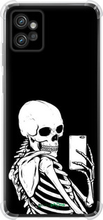 Силіконовий протиударний с посиленими кутами чехол Скелет робить Selfie для Motorola G32 - 6535sp-2845 изображение 