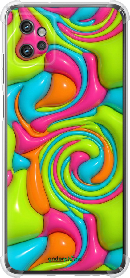 Силикон с усиленными углами чехол Y2K Jelly Dream для Motorola G32 - 6780sp-2845 изображение 