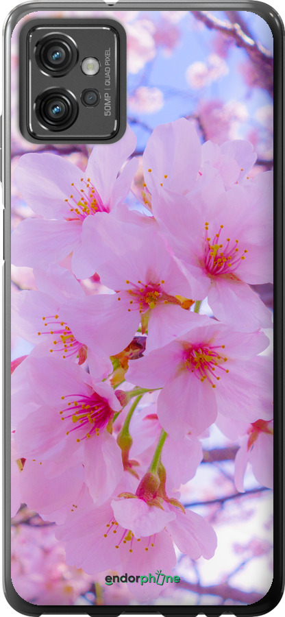 Силіконовий чехол Сакура для Motorola G32 - 6029u-2845 изображение 