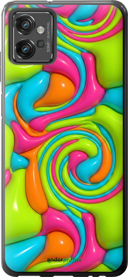 Силиконовый чехол Y2K Jelly Dream для Motorola G32 - 6780u-2845 изображение 