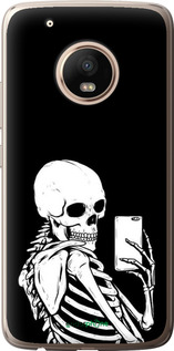 2D пластиковый чехол Скелет делает Selfie для Motorola Moto G5 PLUS - 6535t-1038 изображение 