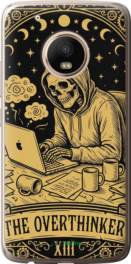 Силиконовый чехол The Overthinker для Motorola Moto G5 PLUS - 6774u-1038 изображение 