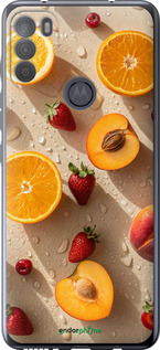 Силиконовый чехол Фрукты 3 для Motorola G50 - 6703u-2354 изображение 