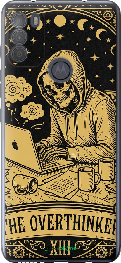 Силіконовий чехол The Overthinker для Motorola G50 - 6774u-2354 изображение 