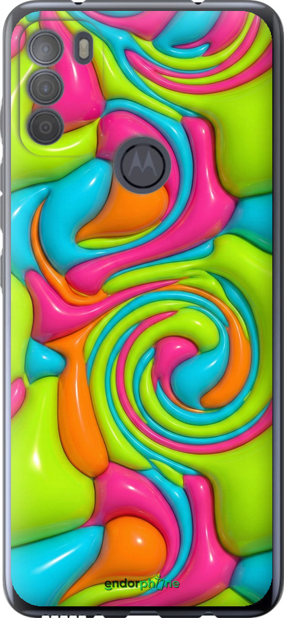 Силіконовий чехол Y2K Jelly Dream для Motorola G50 - 6780u-2354 изображение 