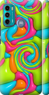 3D пластиковый матовый чехол Y2K Jelly Dream для Motorola G60 - 6780m-2467 изображение 