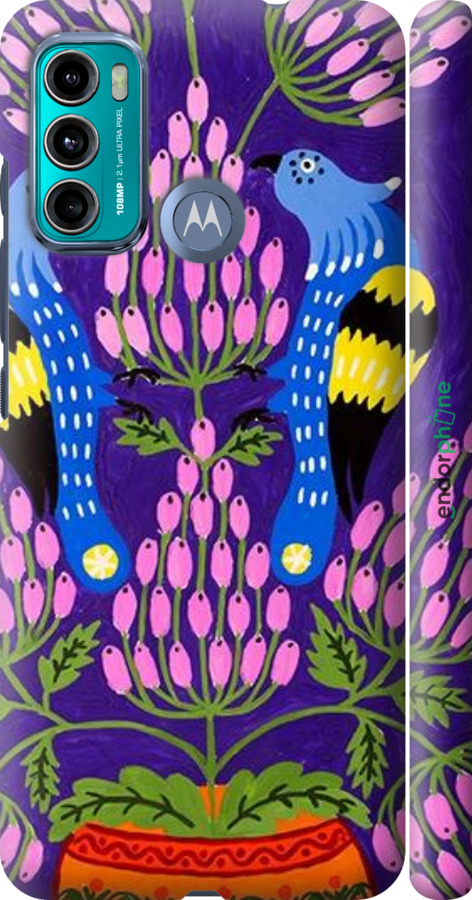 3D пластиковый матовый чехол Примаченко5 для Motorola G60 - 5913m-2467 изображение 