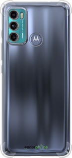 Силикон с усиленными углами чехол 'Прозрачный' для Motorola G60 изображение 8