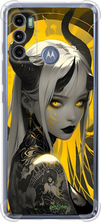 Силикон с усиленными углами чехол Аниме демон 2 для Motorola G60 - 6309sp-2467 изображение 