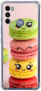 Силіконовий протиударний с посиленими кутами чехол Печиво для Motorola G60 - 6693sp-2467 изображение 