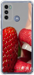 Силикон с усиленными углами чехол 'Наслаждение' для Motorola G60 -  изображение 6