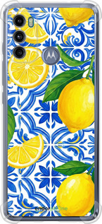 Силіконовий протиударний с посиленими кутами чехол Grocery Girl Italian Summer для Motorola G60 - 6766sp-2467 изображение 